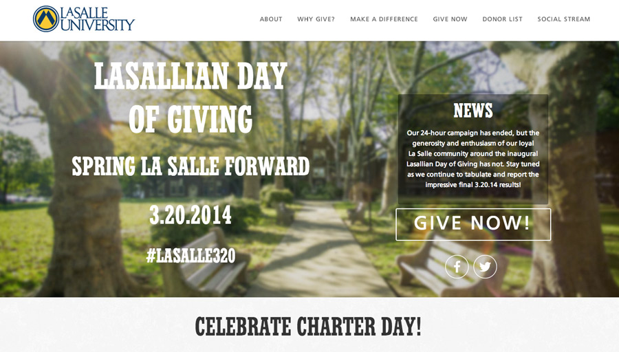 Lasallian Day of Giving